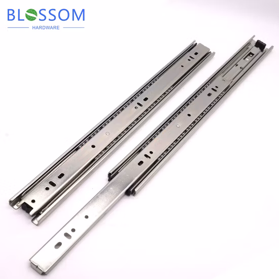 Оптовые шарикоподшипниковые выдвижные ящики Телескопические направляющие Мягкая система закрытия Выдвижные ящики