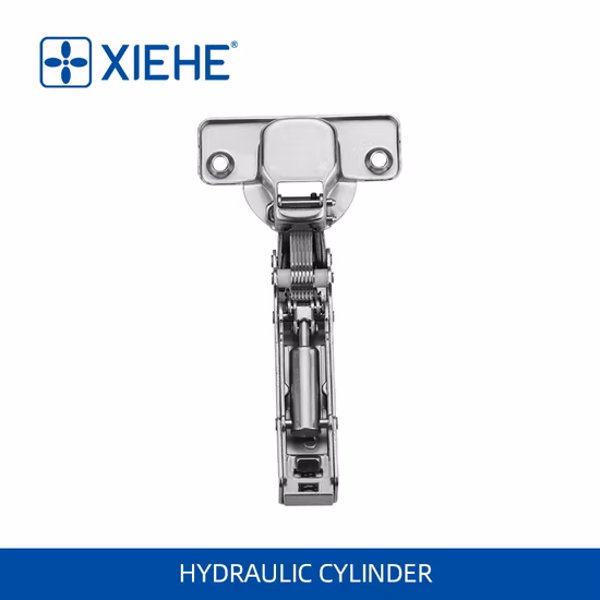 Закрепите регулируемую 3D-петлю двери шкафа с гидравлическим демпфированием